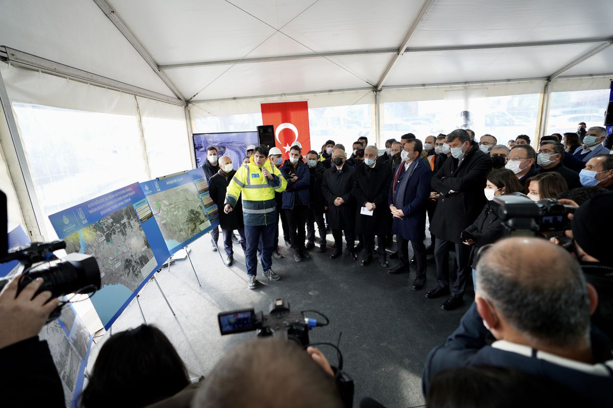 İstanbul\'da 6 ilçe için atık su, yağmur suyu kanalı ve dere ıslahı projesi başlatıldı