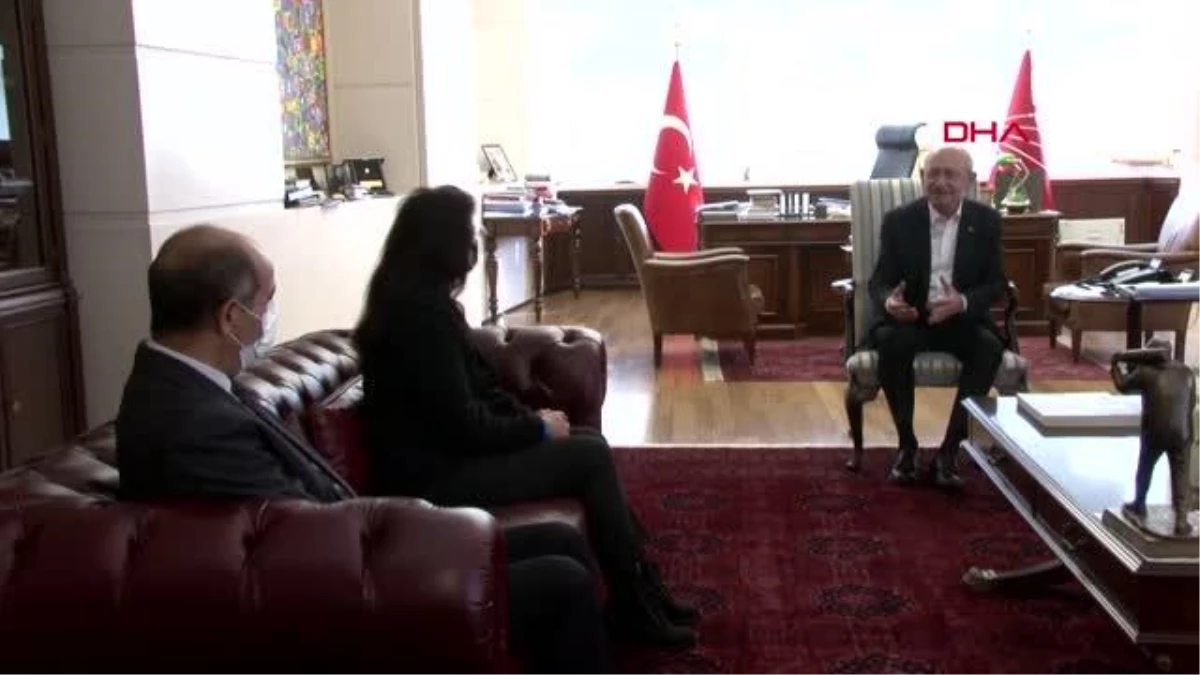 Kılıçdaroğlu, Eğitim-Sen Genel Başkanı Kurul\'u kabul etti