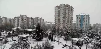 Konya'da karın keyfini çocuklar çıkardı