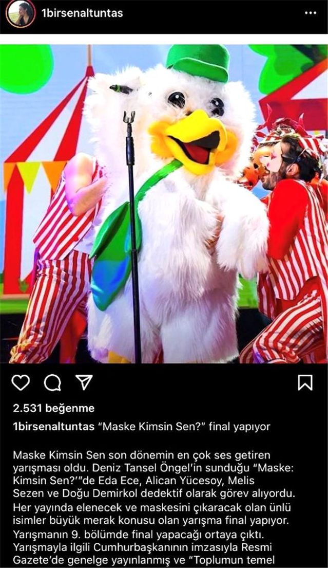 Maske Kimsin Sen Final Yapıyor