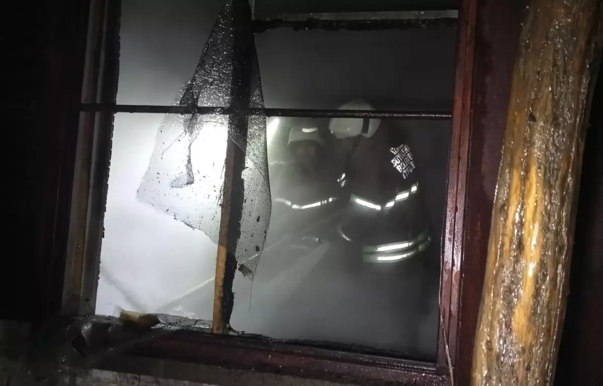 Ödemiş\'te tek katlı evde çıkan yangında maddi hasar oluştu