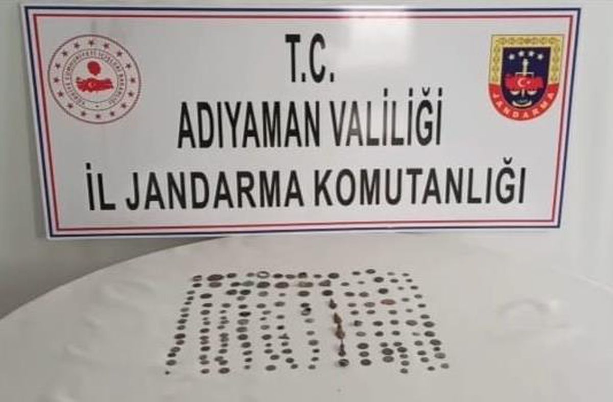Adıyaman\'da 155 parça tarihi eser ele geçirildi