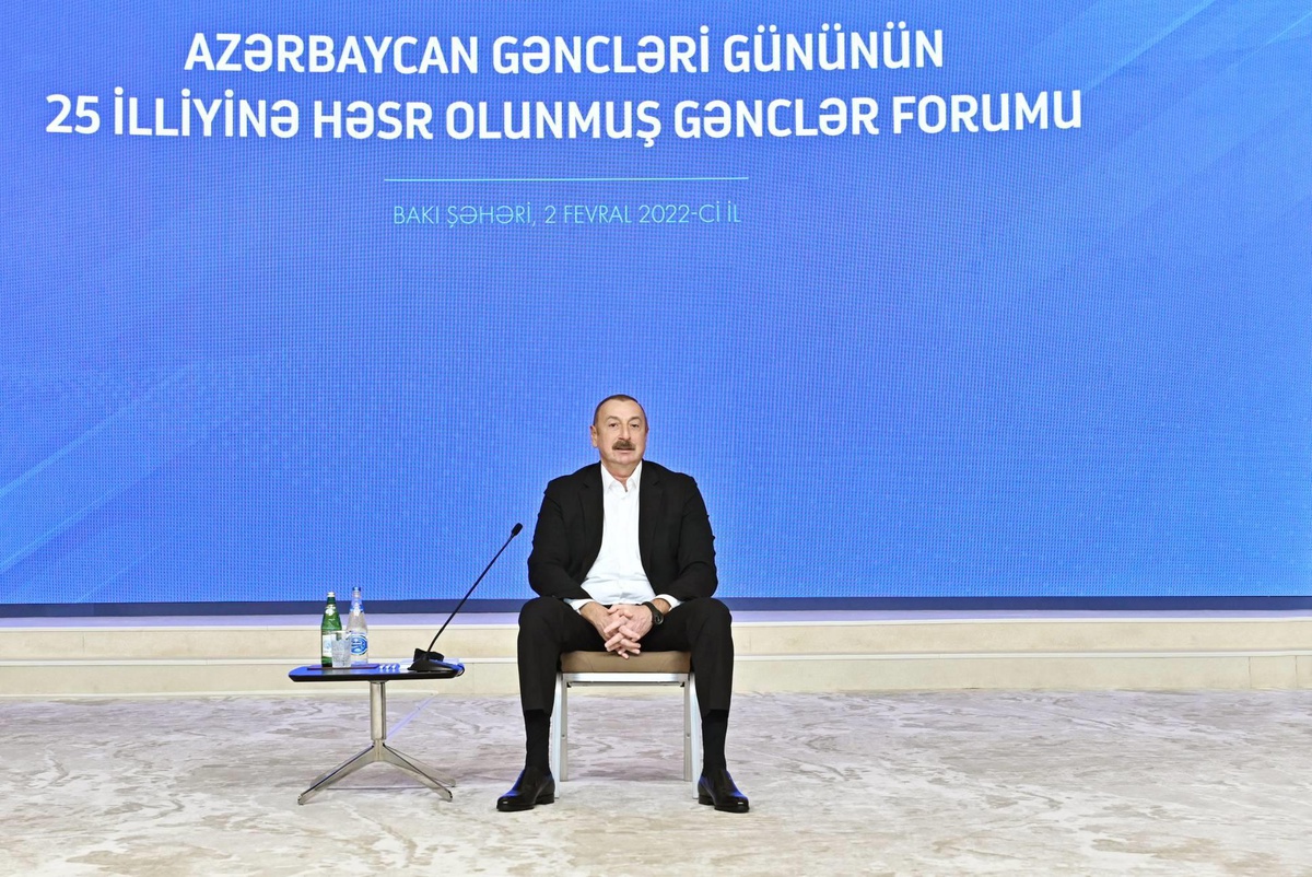 Azerbaycan Cumhurbaşkanı Aliyev: "Sorosçuların hedefi gençlik"