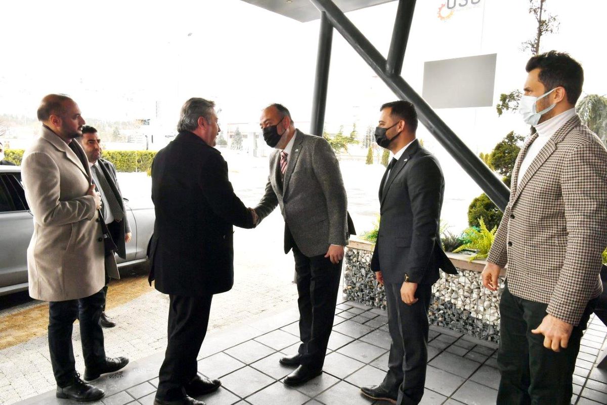 Başkan Palancıoğlu\'ndan Başkan İmamoğlu\'na ziyaret