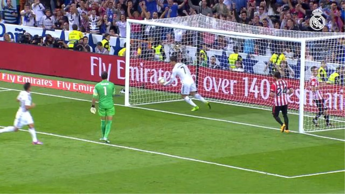 Cristiano Ronaldo\'nun 2014\'te Athletic\'e attığı gol