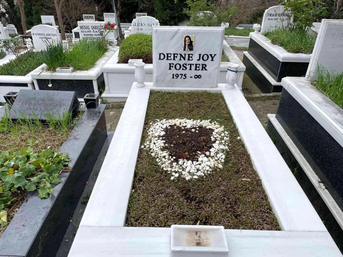 Defne Joy Foster\'ın mezar başı 11\'inci ölüm yıl dönümünde boş kaldı