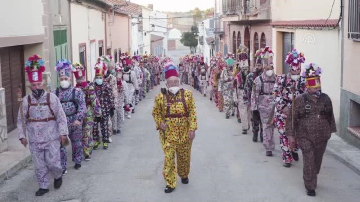 İspanya\'nın eski festivallerinden La Endiablada, bir yıl aradan sonra yeniden yapıldı