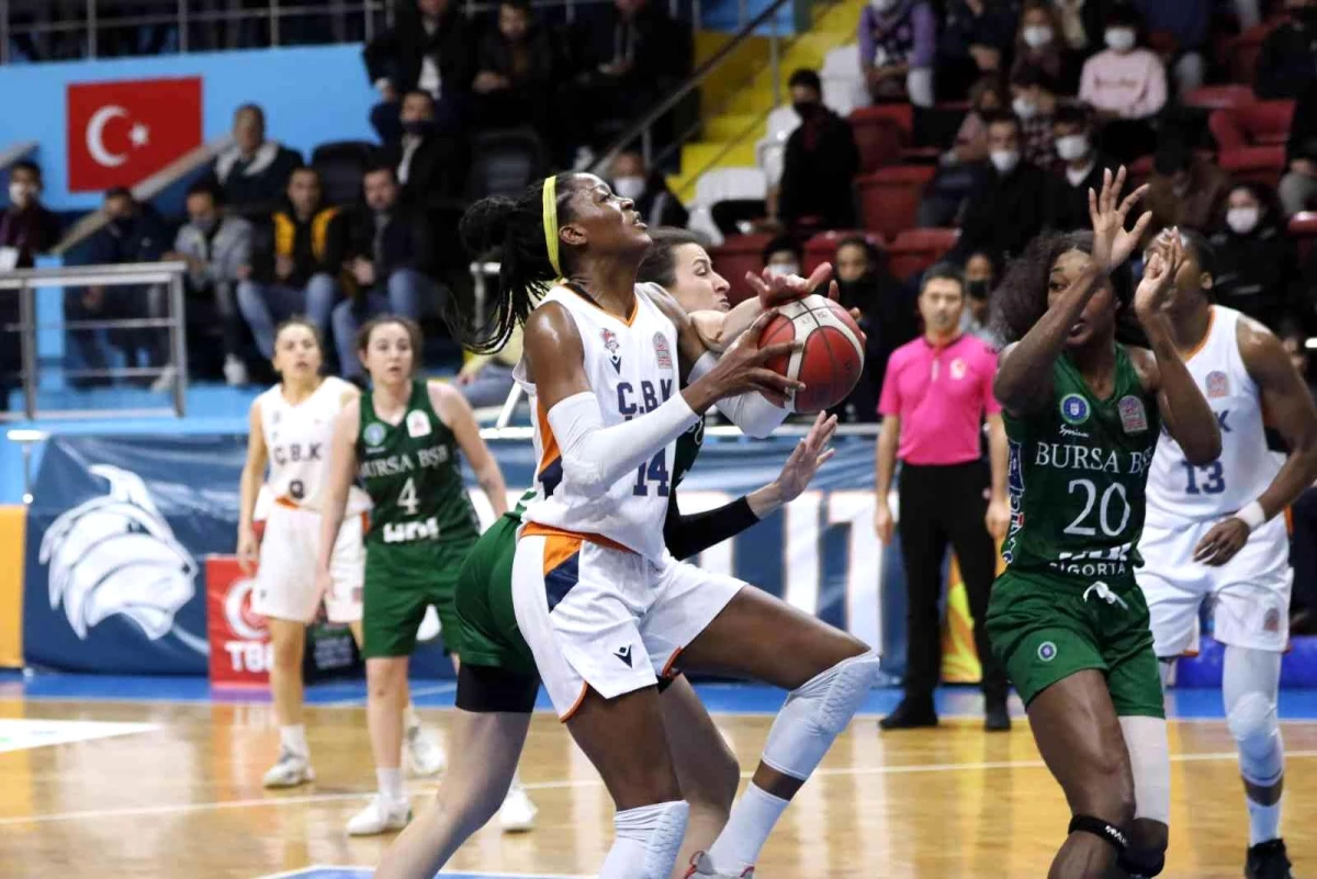 Kadınlar Basketbol Süper Ligi: Çukurova Basketbol: 78 Bursa Büyükşehir Belediyespor: 54