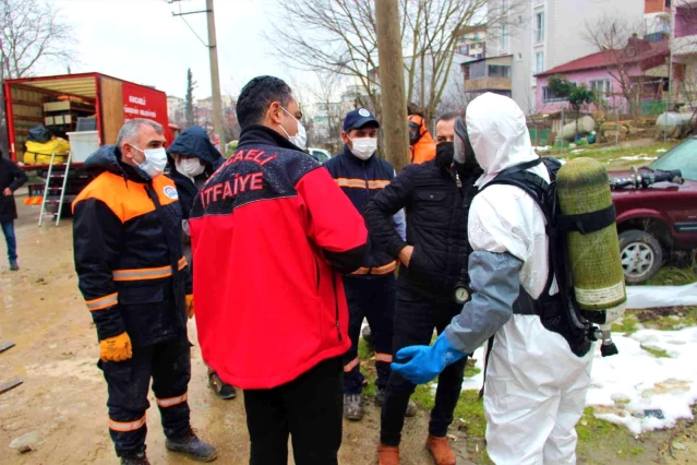 Kocaeli'de kimyasal madde paniği