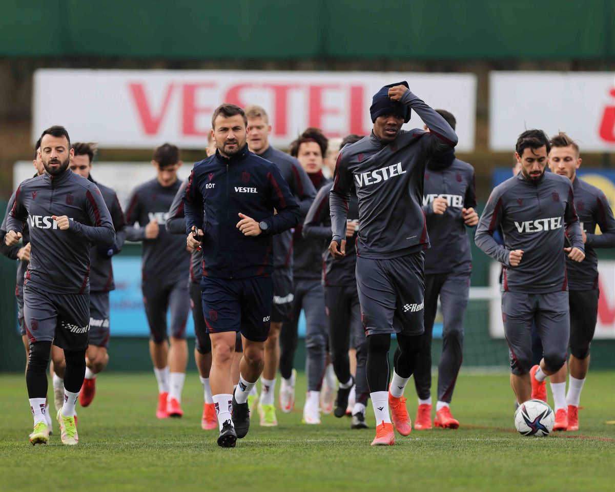 Trabzonspor, Kasımpaşa maçı hazırlıklarına devam ediyor