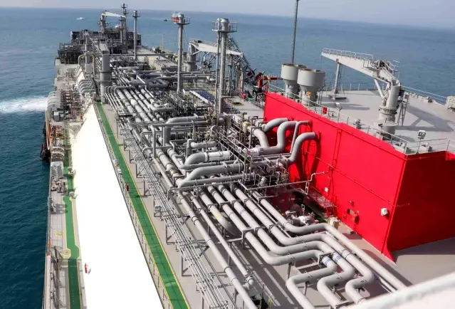 Türk bayraklı ilk doğalgaz depolama gemisi: Ertuğrul Gazi