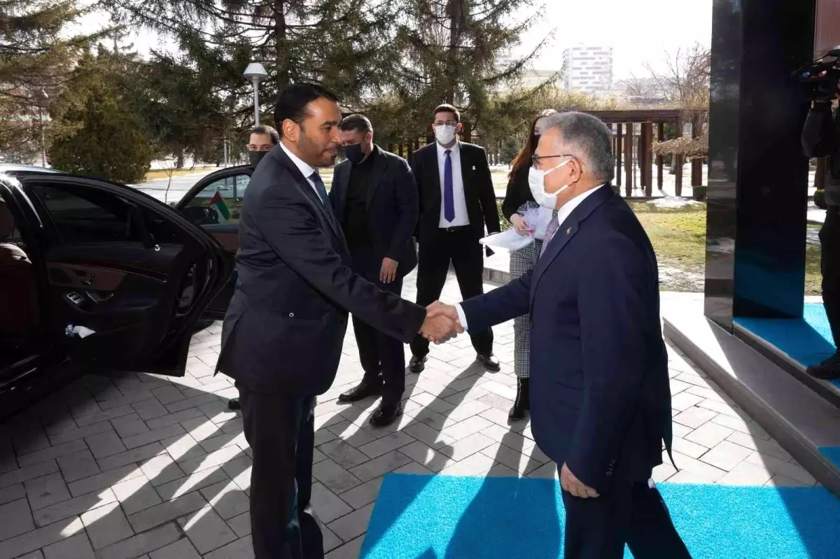 BAE Ankara Büyükelçisi\'nden Başkan Büyükkılıç\'a ziyaret