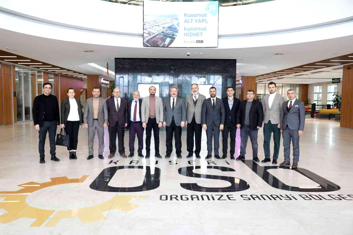 Palancıoğlu\'ndan OSB\'ye hayırlı olsun ziyareti