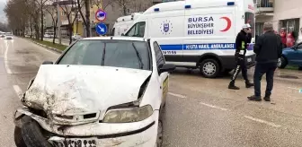 Son dakika haber... Bursa'da sağanak yağış kaza getirdi