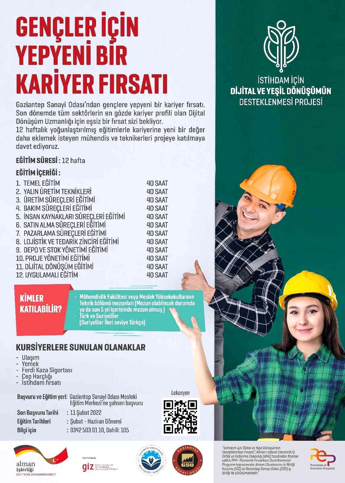 Dijital ve Yeşil Dönüşümün Desteklenmesi Projesi\'ne başvurular devam ediyor