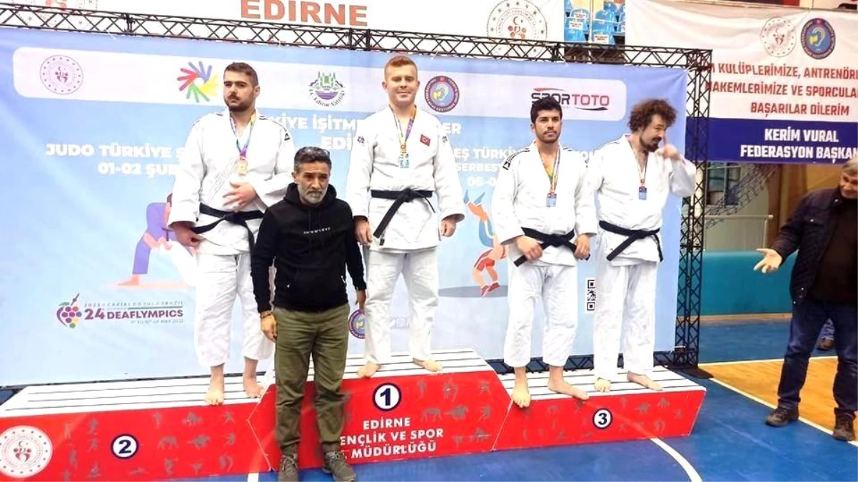 Kululu judocu Edirne\'den altın madalyayla döndü