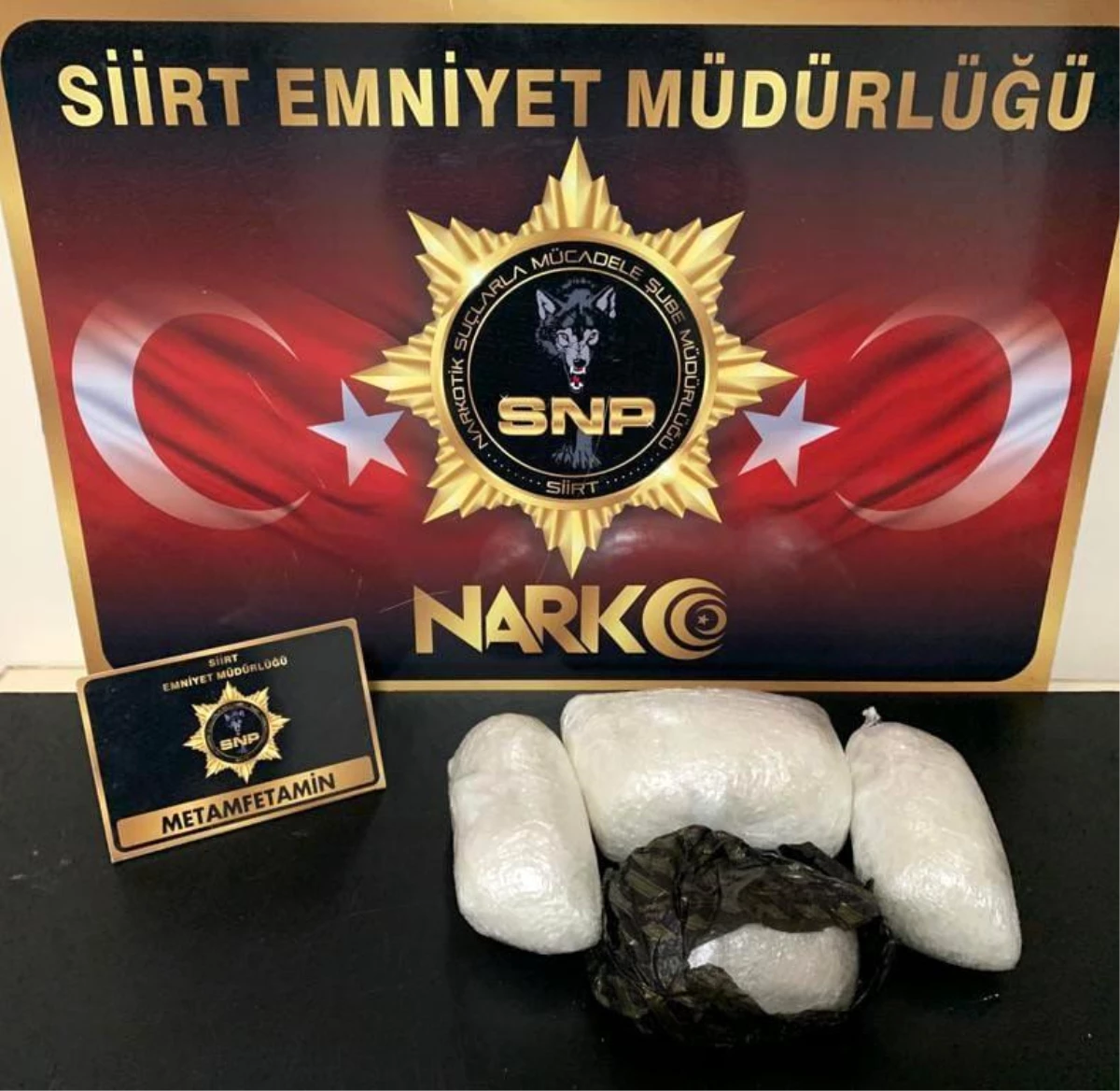 Siirt\'te 2 kilo 316 gram uyuşturucu madde ele geçirildi