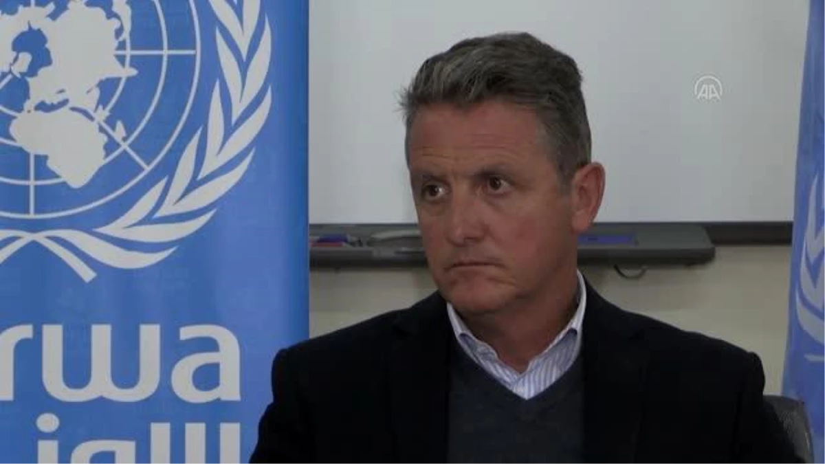 UNRWA Direktörü White, mali kriz nedeniyle hizmetlerin yetersiz kaldığını söyledi (1)