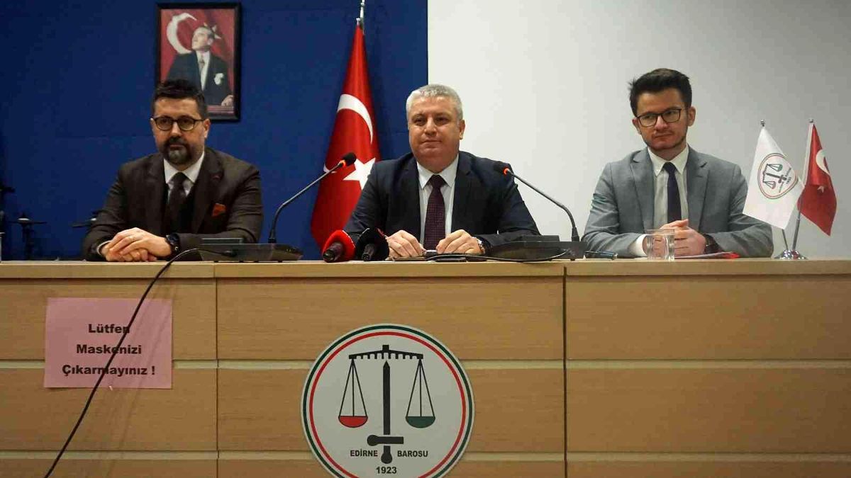 Düzensiz göçmenlerin Yunanistan sınırında ölmesine Edirne Barosundan tepki