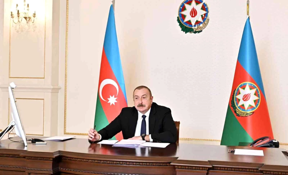 Aliyev, Paşinyan, Macron ve AB Konseyi Başkanı Michel video konferans yoluyla bir araya geldi