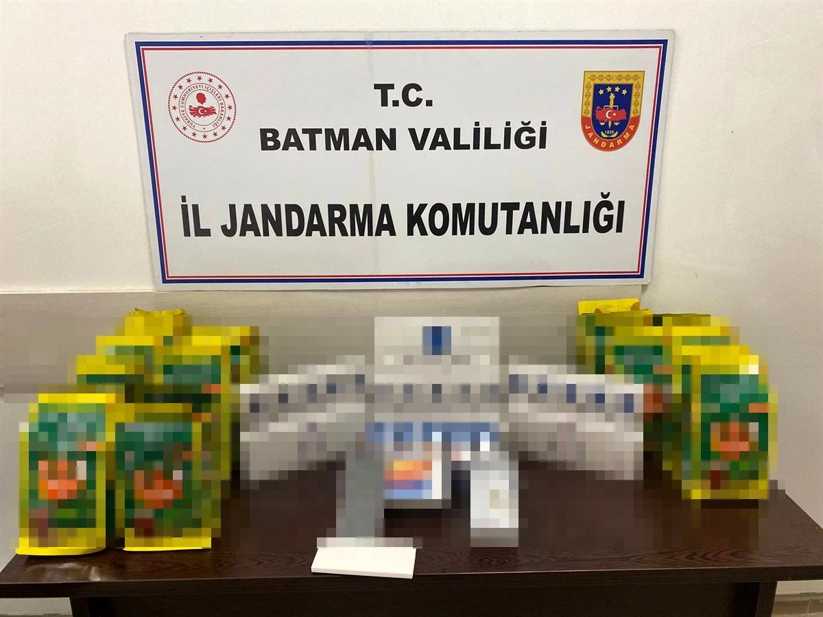 Batman\'da gümrük kaçağı ürünler ele geçirildi