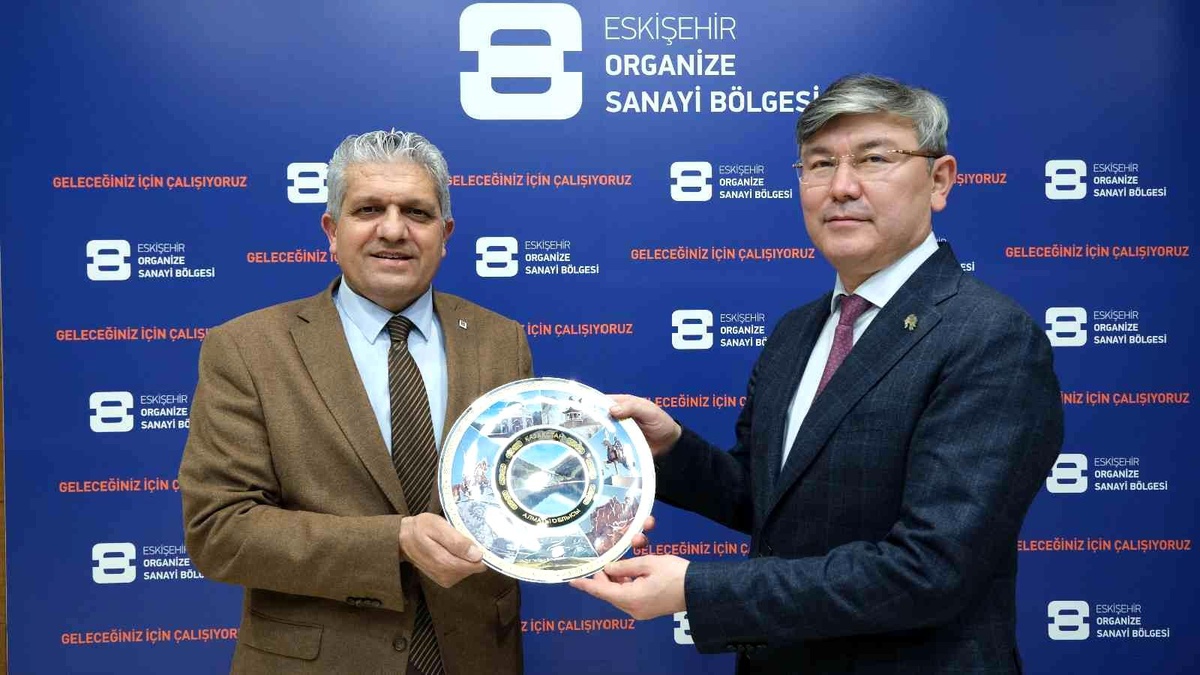 Büyükelçi Saparbekuly, Eskişehirli sanayicileri ülkesine yatırıma davet etti