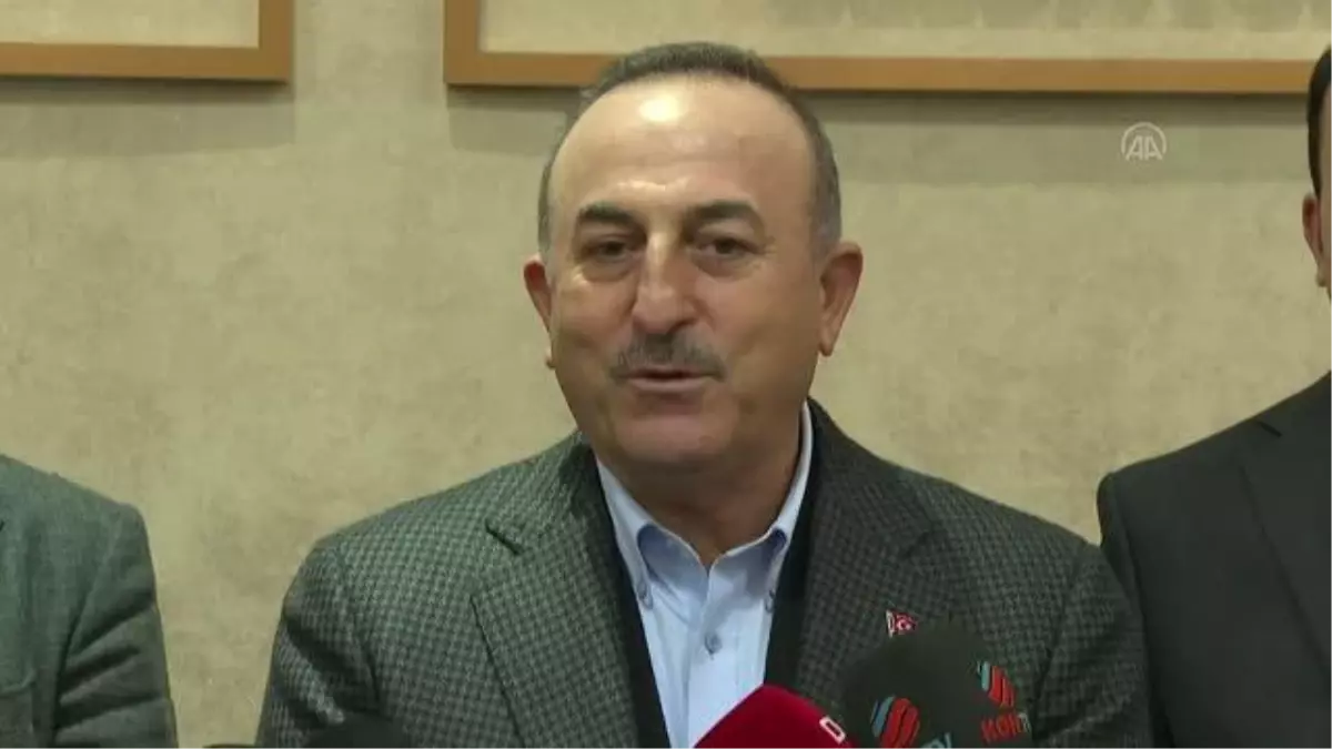 Çavuşoğlu, Konya Büyükşehir Belediyesi\'ni ziyaretinin ardından açıklamalarda bulundu