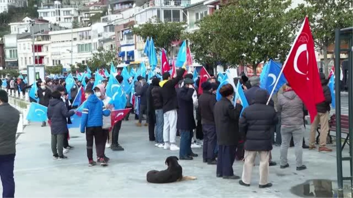 Çin\'de düzenlenen Pekin Kış Olimpiyatları protesto edildi