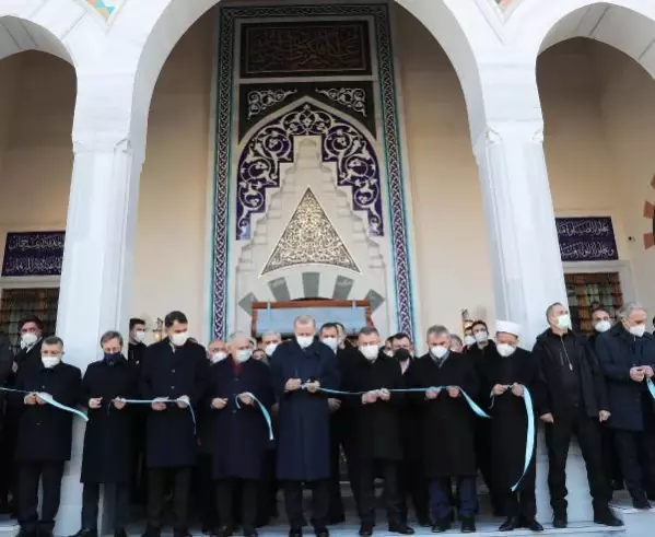 Cumhurbaşkanı Erdoğan Prof. Dr. Osman Öztürk Camii'nin açılışını yaptı