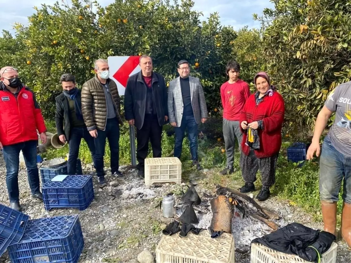 İl Tarım Müdürü Saylak, Köyceğizli üreticiler ile bir araya geldi