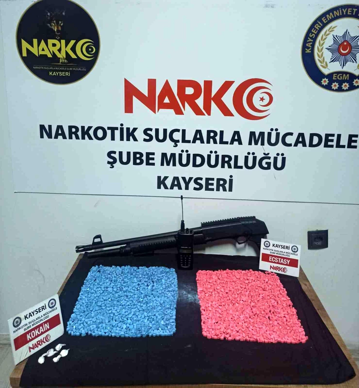 Kayseri\'de uyuşturucu operasyonu: 2 gözaltı