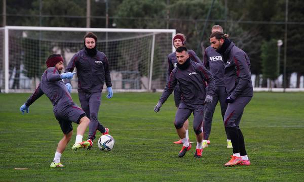Trabzonspor, Kasımpaşa maçı hazırlıklarını tamamladı