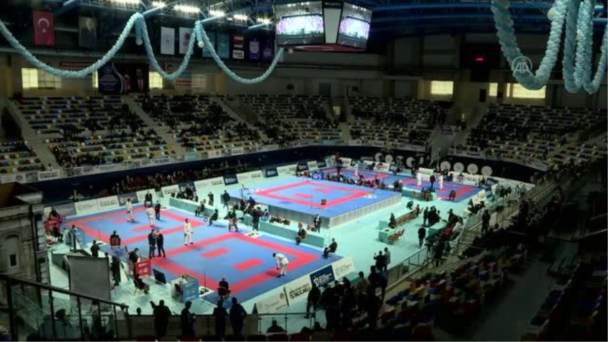 Türkiye Büyükler Karate Şampiyonası\'nda ikinci gün müsabakaları tamamlandı