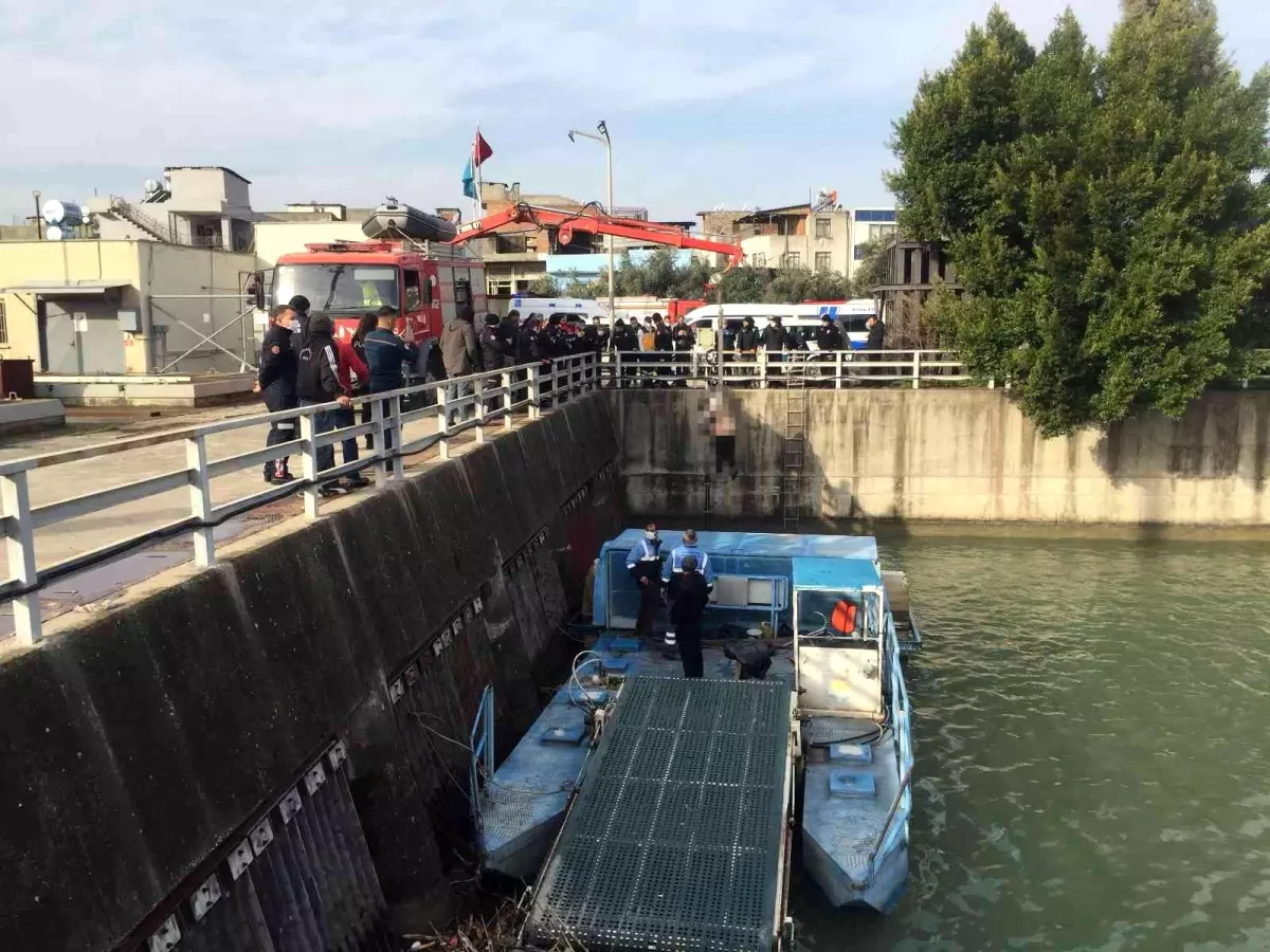 Vinçle çıkartılan erkek cesedinin kimliği belli oldu