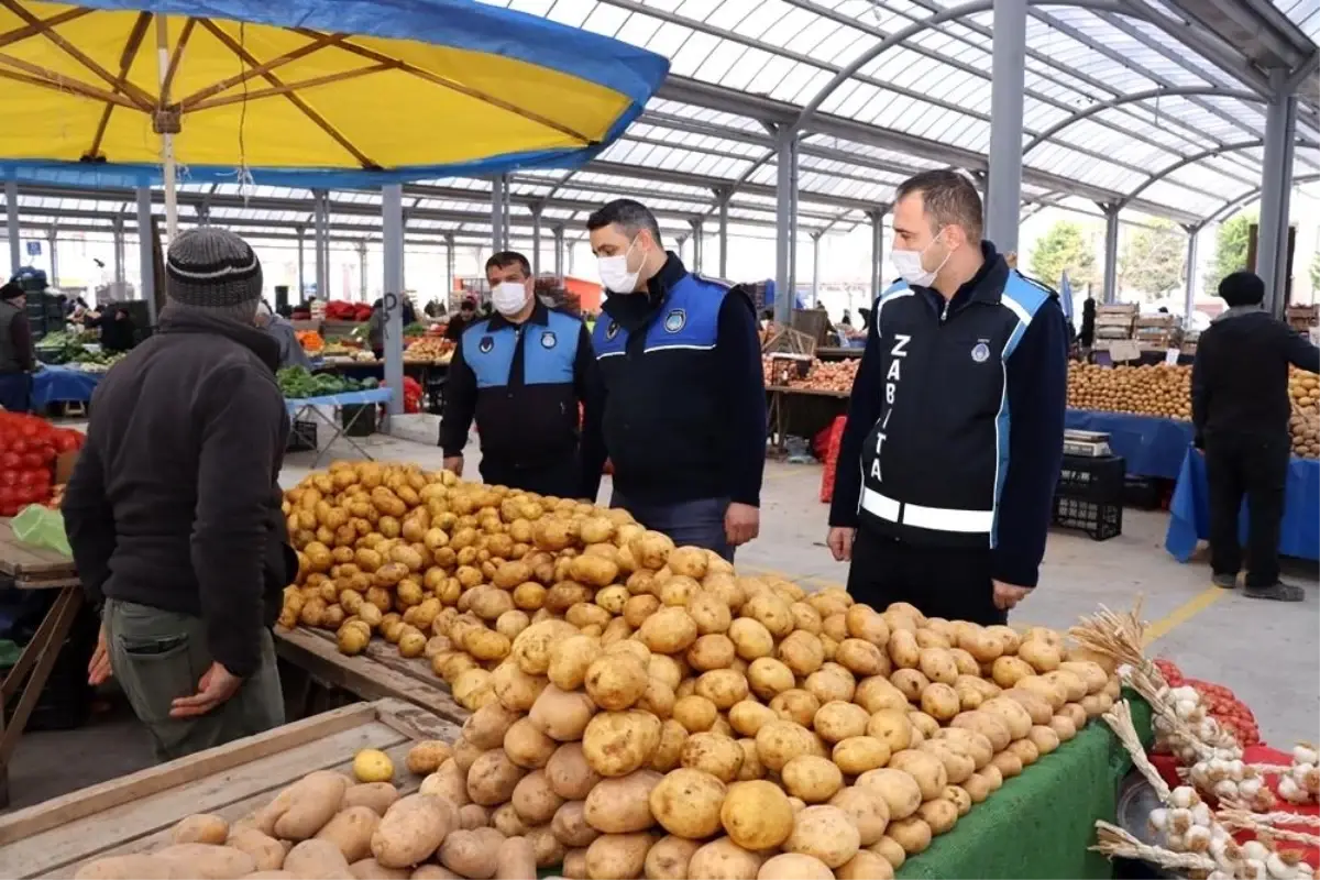 Yalova Belediyesi\'nden pazaryeri denetimleri