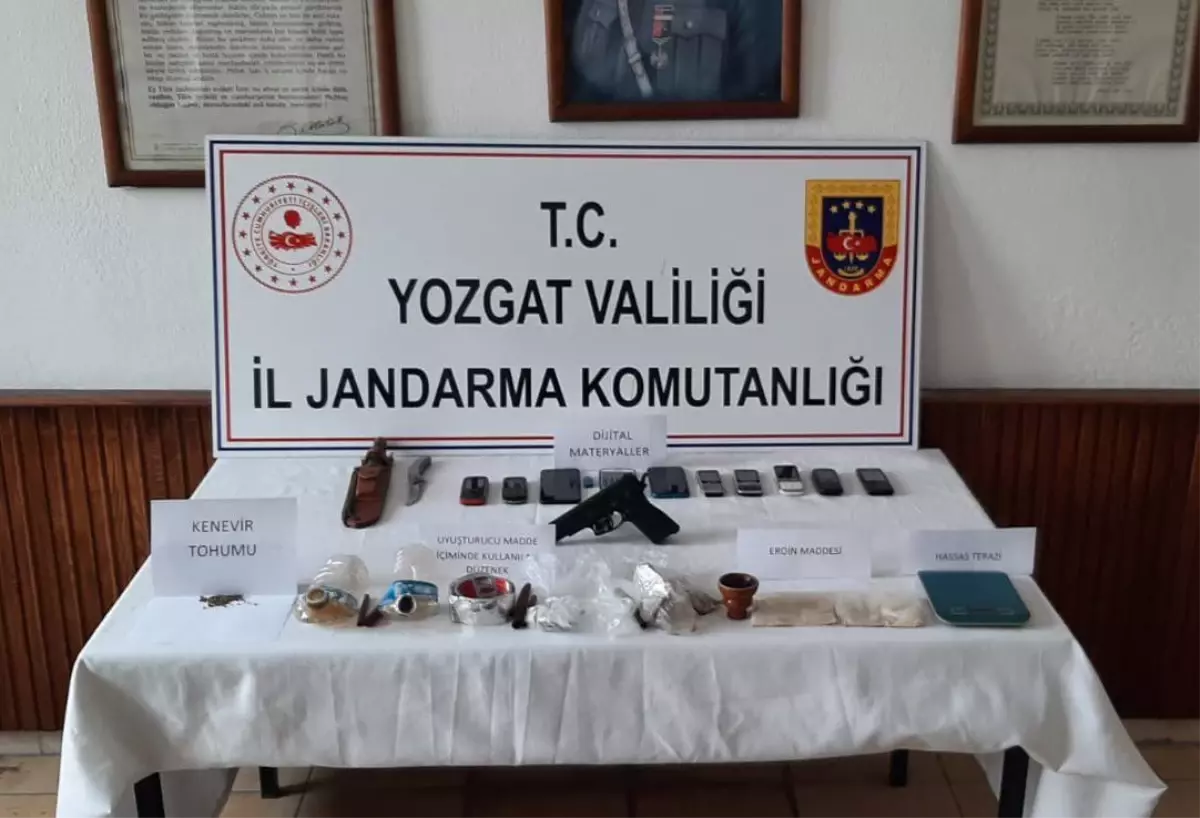 Son dakika haberi... Yozgat\'ta uyuşturucu operasyonunda 3 şüpheli tutuklandı