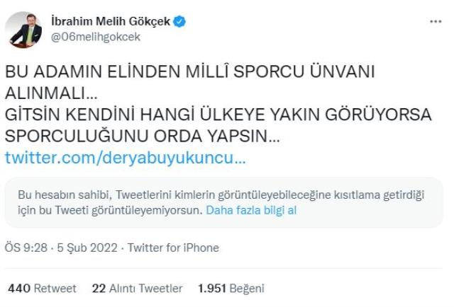 Derya Büyükuncu'nun skandal Erdoğan paylaşımına en sert tepki Melih Gökçek'ten geldi