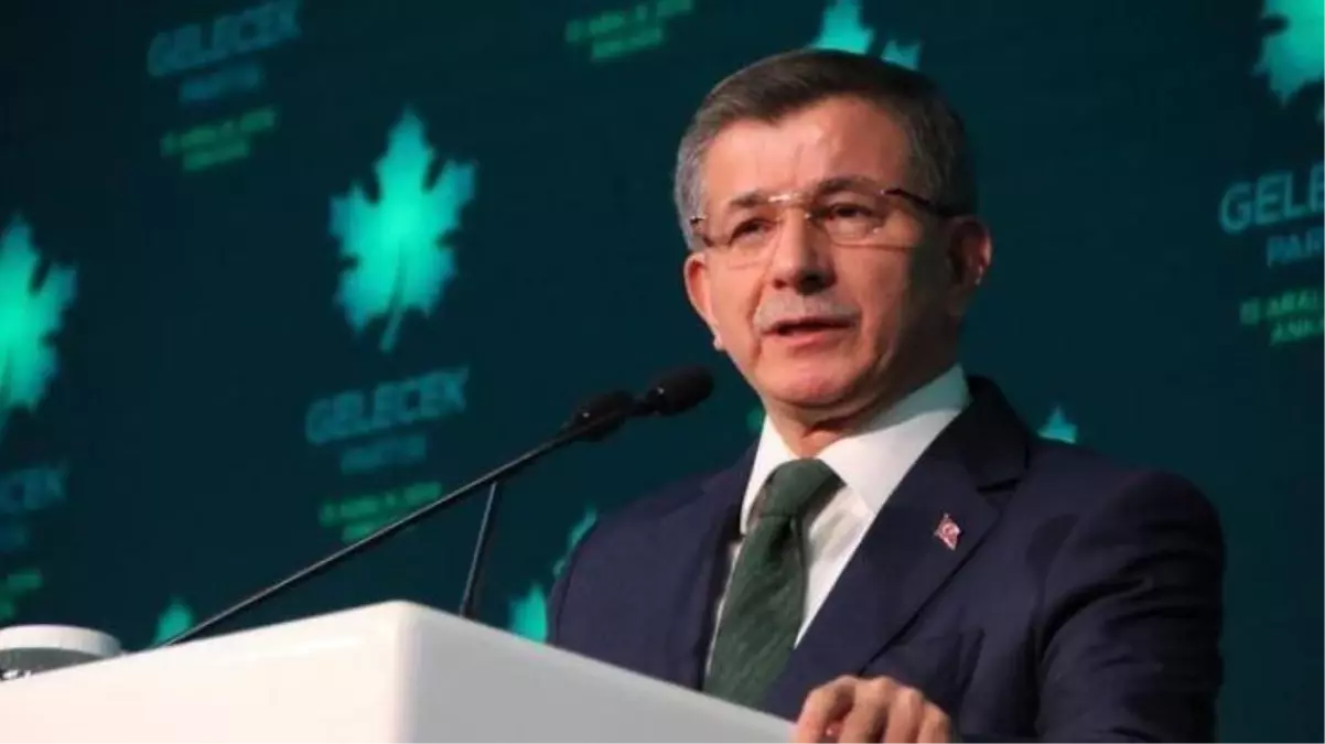 Gelecek Partisi lideri Davutoğlu: Erdoğan da belediye başkanıyken büyükelçilerle görüştü