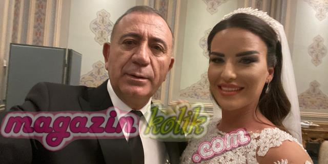 Gürsel Tekin ve Mehtap Özkan'ın nikah töreninden ilk kareler geldi