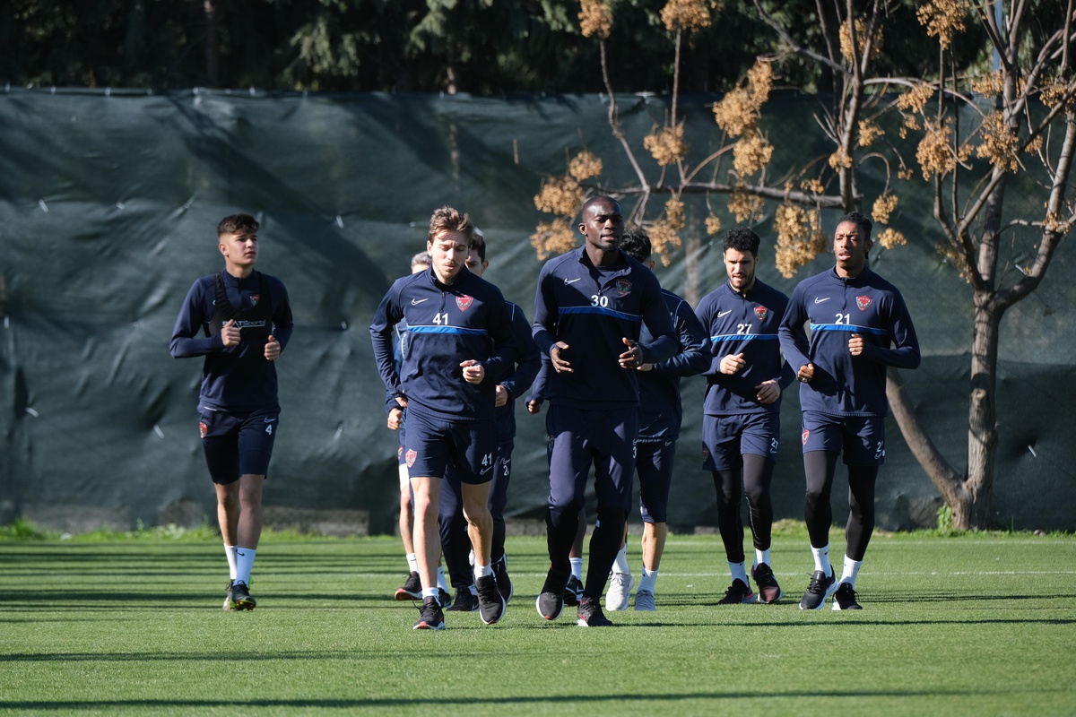 Hatayspor, Antalyaspor maçı hazırlıklarına başladı