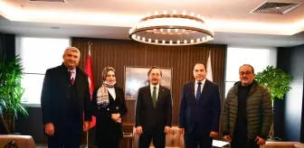 İletişim Başkanı Fahrettin Altun, TİGAD heyetini kabul etti