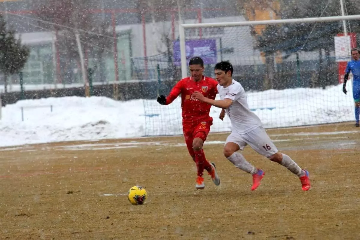 Kayserispor U19 sahasında kazandı