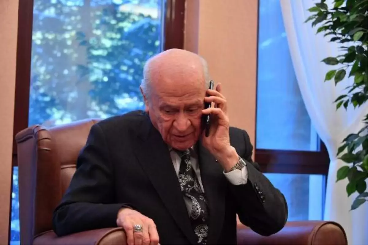 MHP Lideri Devlet Bahçeli\'den Erdoğan\'a geçmiş olsun telefonu