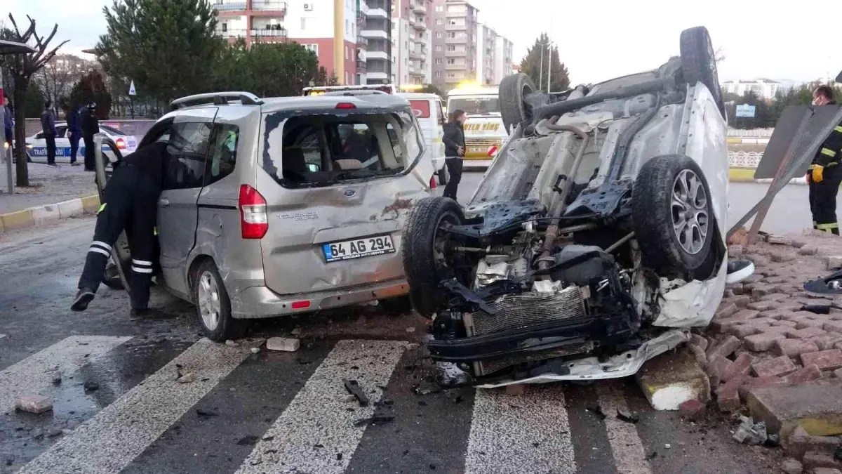 7 kişinin yaralandığı kaza ilişkin yeni görüntüler ortaya çıktı