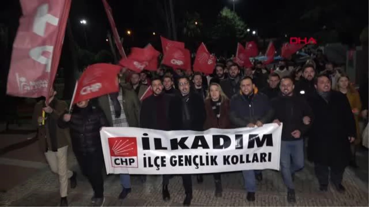 Samsun\'da Onur Anıtı\'nda dev Atatürk posteri ile yürüyüş: Çevre illerden de katılım oldu!