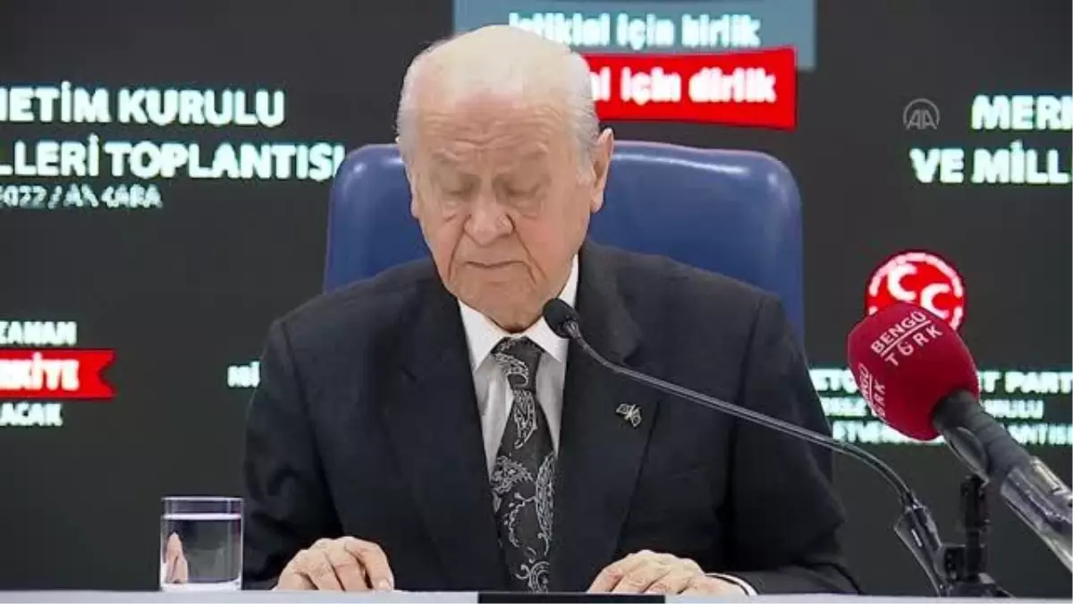 Bahçeli: "Türkiye\'de iktidarın yolu yabancı başkentlerden geçmez, geçmeyecektir"