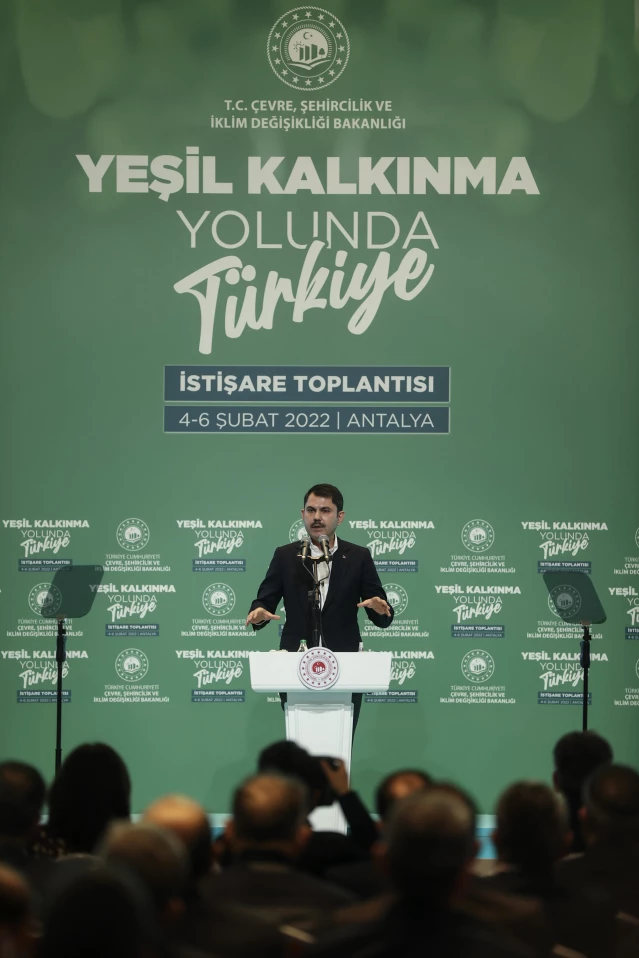 Bakan Kurum, Yeşil Kalkınma Yolunda Türkiye İstişare Toplantısı nın sonuç bildirgesini açıkladı: (2)