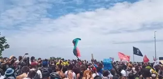 Son dakika haber | Rio de Janeiro'da öldürülen Kongolu genci anmak için gösteri düzenlendi