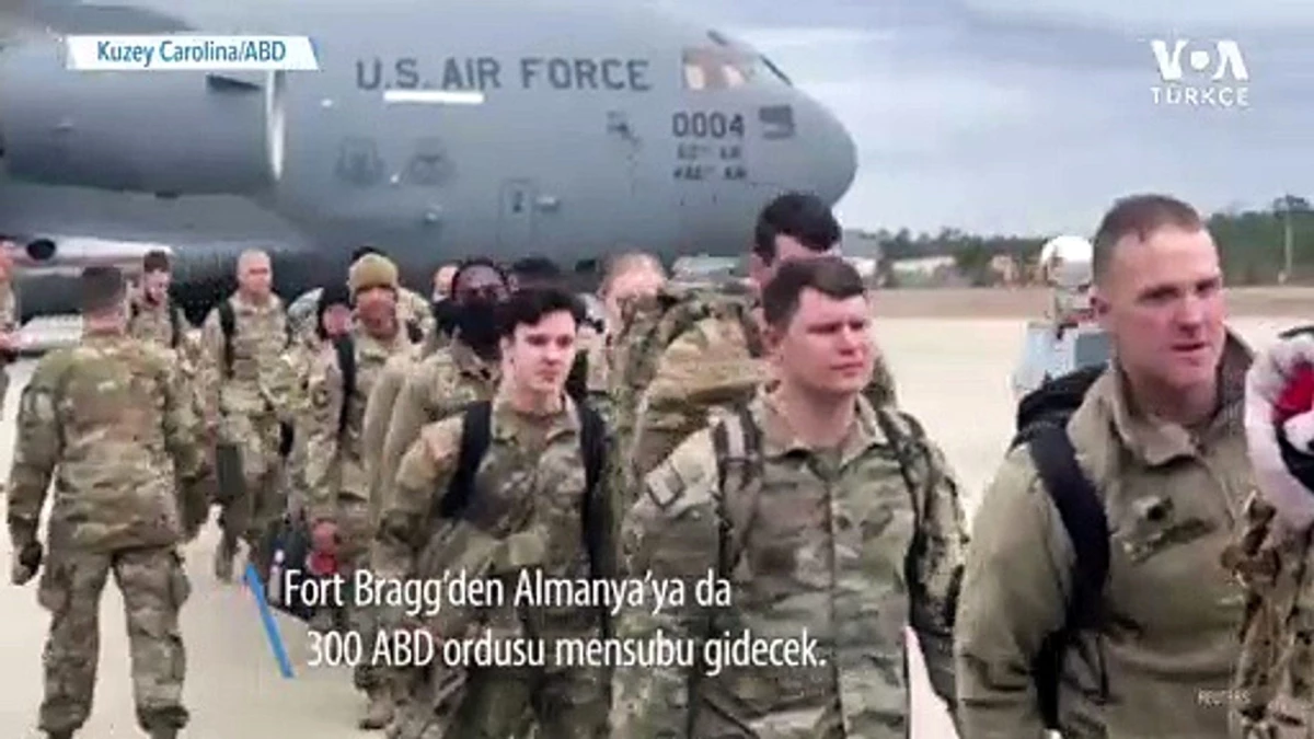 ABD Askerleri Doğu Avrupa Yolunda