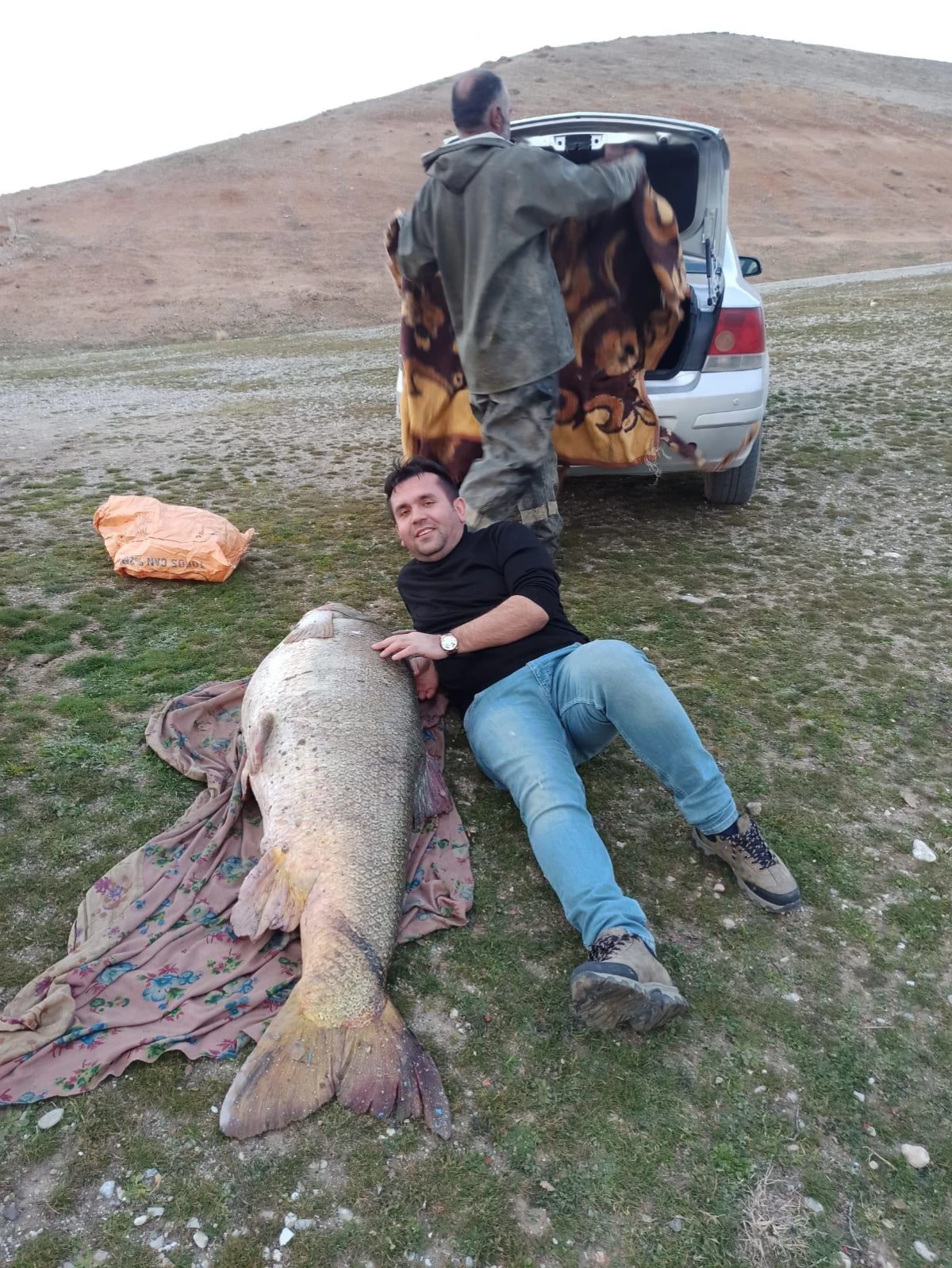 88 kiloluk dev turna balığı yakalandı